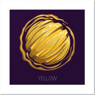 Yellow Planet Posters and Art